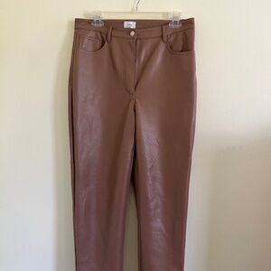 Aritzia Vegan Leather Pants
